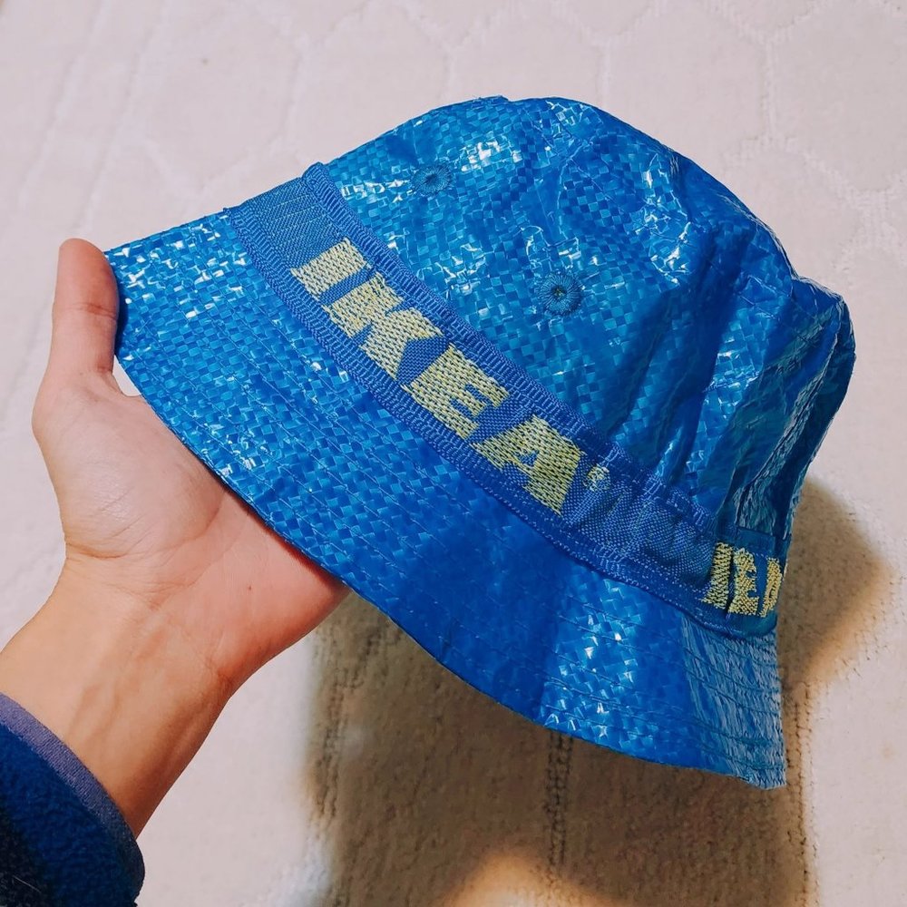 Ikea blue Knorva bucket hat OS - Picture 1 of 3